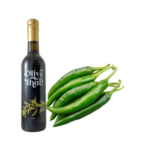 Spicy Green Chili Fused Olive Oil