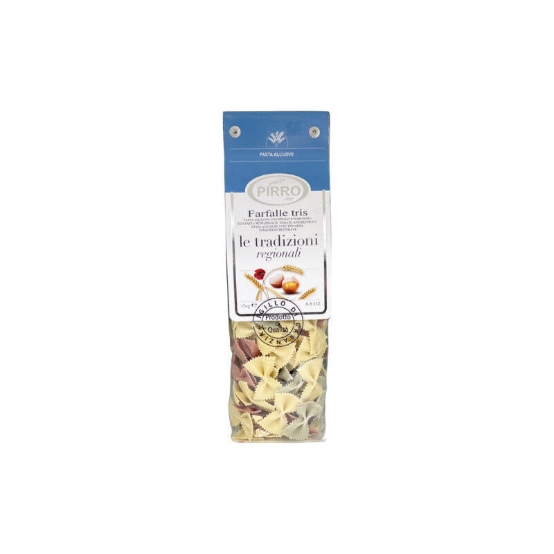 PIRRO Tri-coloured Farfelle 250g