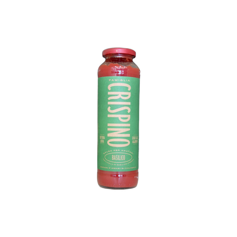 Basil Tomato Sauce 720ml | CRISPINO