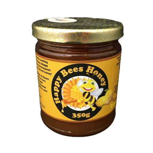 Lemon Ginger Creamed Ontario Honey | HAPPY BEES