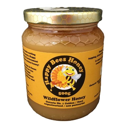 Unpasteurized Wildflower Honey | HAPPY BEES
