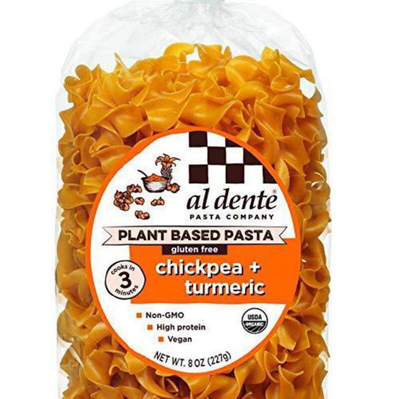 Chickpea + Turmeric Gluten-Free Plant Based Pasta 227g | AL DENTE