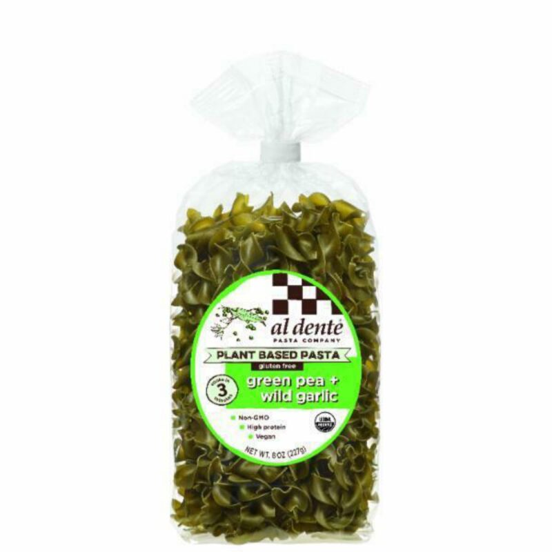 Green Pea + Wild Garlic Gluten-Free Plant Based Pasta 227g | AL DENTE