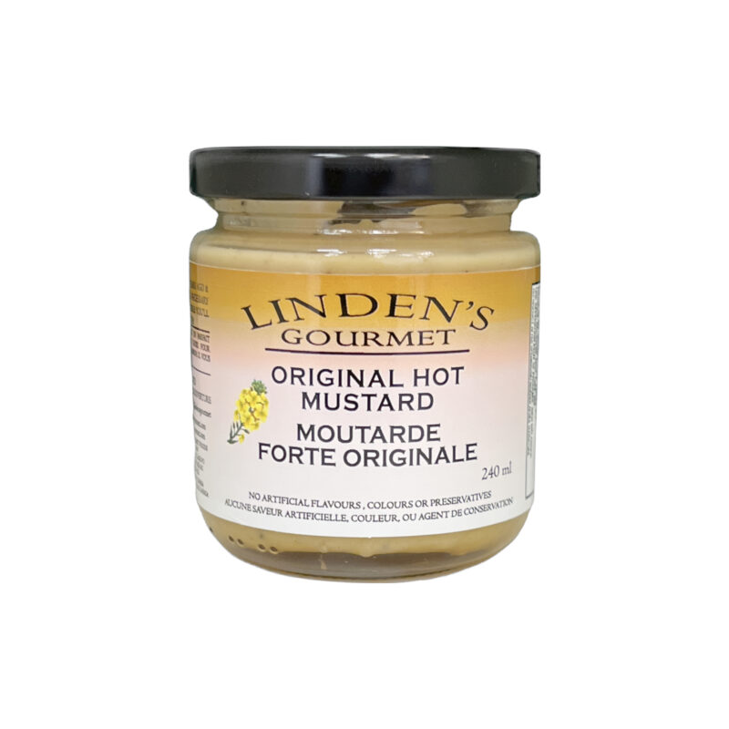 Original Hot Mustard | LINDEN’S GOURMET